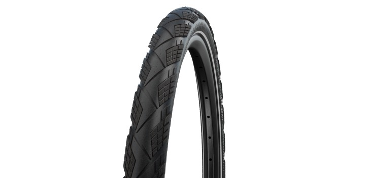 SCHWALBE MARATHON EFFICIENCY - SOUPLE - NOIR - HS617