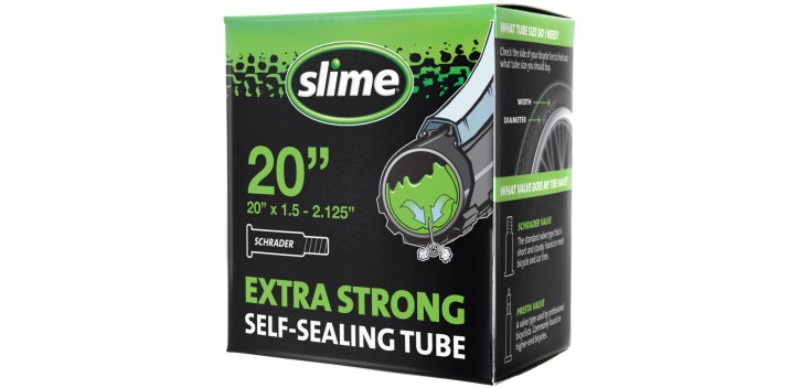 SLIME CHAMBRE A AIR 20X1,50/2,125 AVEC LIQUIDE ANTI-CREVAISON